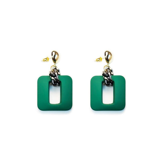 Korean Resin Earrings Acrylic Exaggerated Trendy-Jewearrings