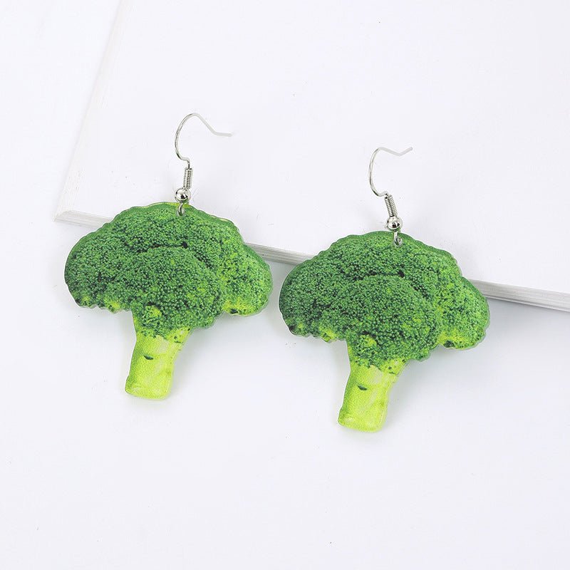 Korean Women's Acrylic Earrings Drop Shape Jewelry-Jewearrings