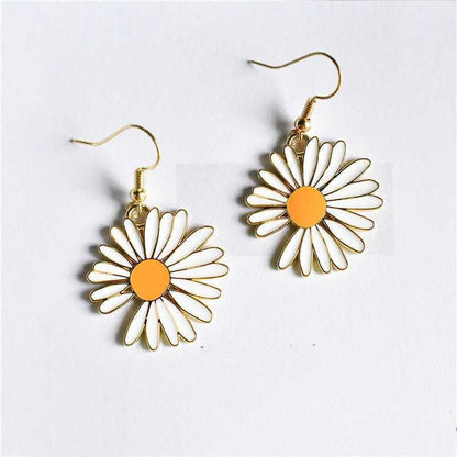 Little Daisy Stud Earrings Flower Earrings Simple All-match-Jewearrings