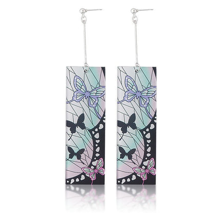 Men's And Women's Fashionable Temperament Acrylic Earrings-Jewearrings