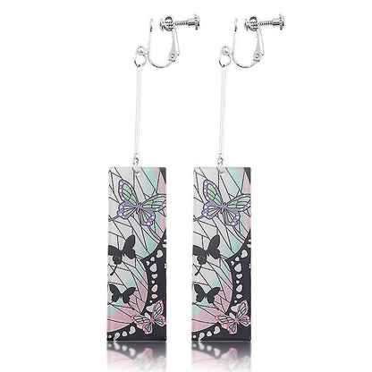 Men's And Women's Fashionable Temperament Acrylic Earrings-Jewearrings