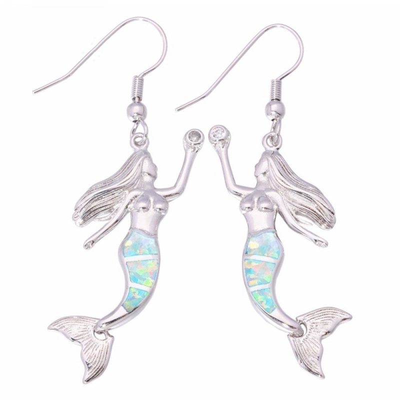 Mermaid Earrings Tears Earrings-Jewearrings