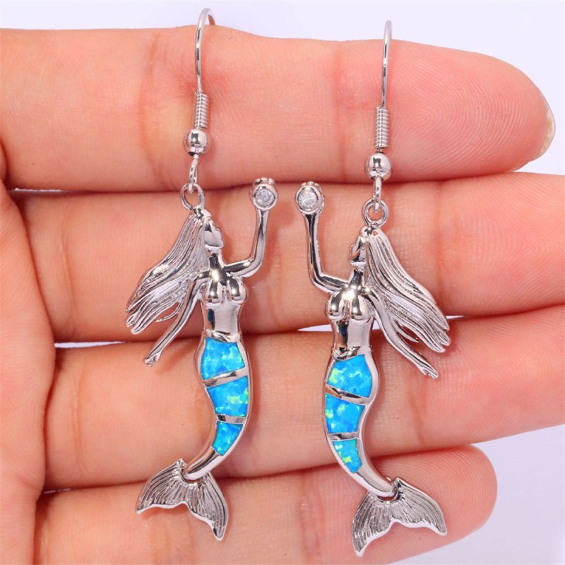 Mermaid Earrings Tears Earrings-Jewearrings