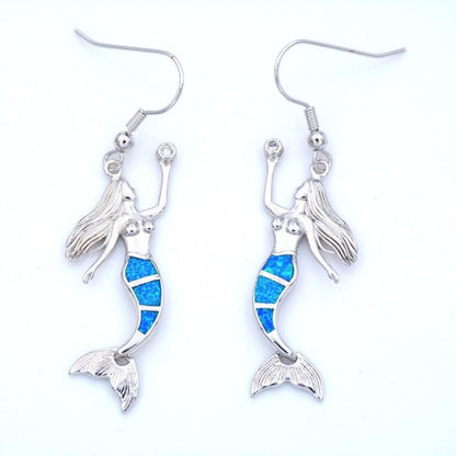 Mermaid Earrings Tears Earrings-Jewearrings