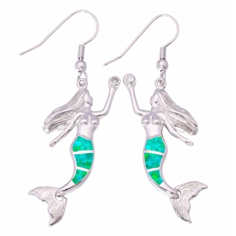 Mermaid Earrings Tears Earrings-Jewearrings