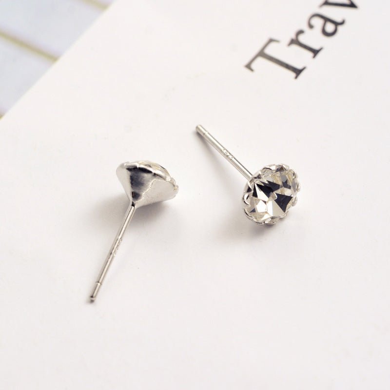 Multi-small Stud Earrings Female Mini Imitation Diamond-Jewearrings