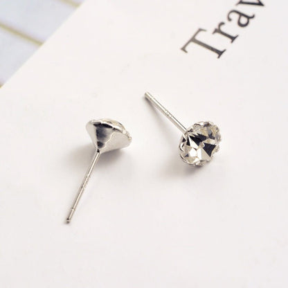 Multi-small Stud Earrings Female Mini Imitation Diamond-Jewearrings