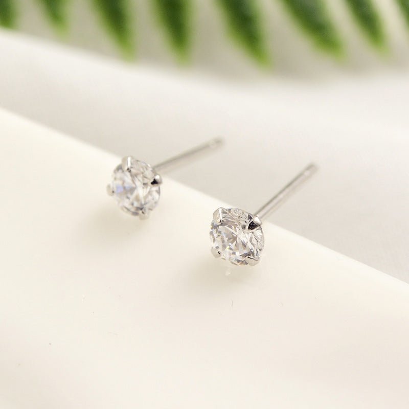 Multi-small Stud Earrings Female Mini Imitation Diamond-Jewearrings