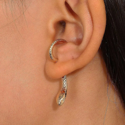 Multi-Wear Snake Earrings - Retro Design-Jewearrings