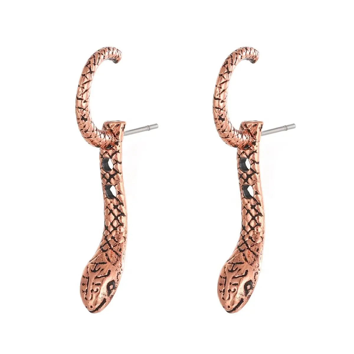 Multi-Wear Snake Earrings - Retro Design-Jewearrings