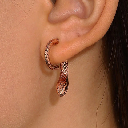 Multi-Wear Snake Earrings - Retro Design-Jewearrings