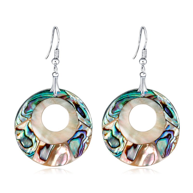 Natural Abalone Shell Earrings Fashion Lady Earrings-Jewearrings