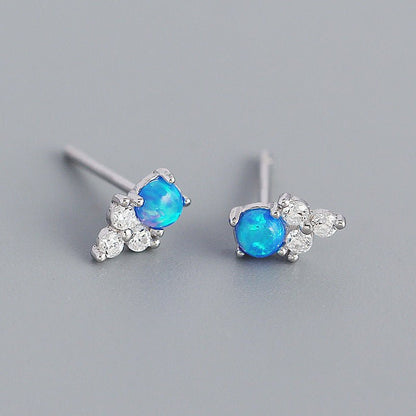 New Blue Aobao Folding Earrings-Jewearrings