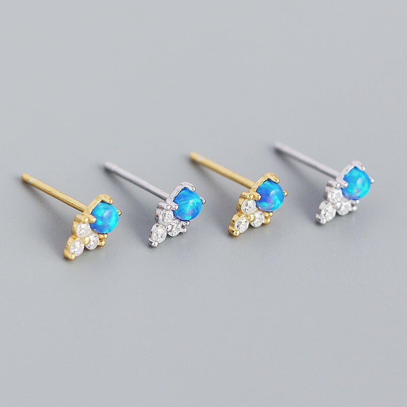 New Blue Aobao Folding Earrings-Jewearrings