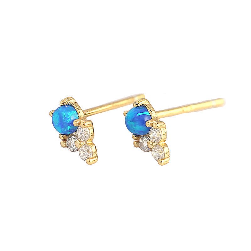 New Blue Aobao Folding Earrings-Jewearrings