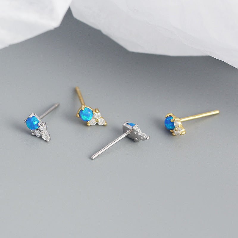 New Blue Aobao Folding Earrings-Jewearrings