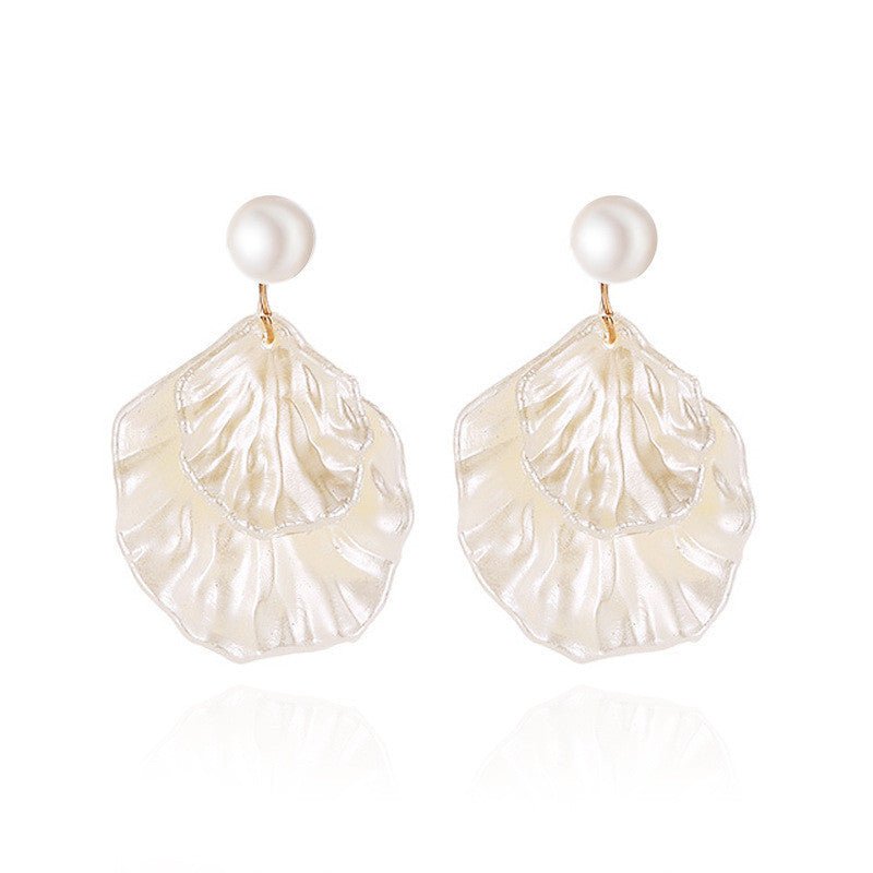 New Style Pearl Shell Earrings For Ladies-Jewearrings