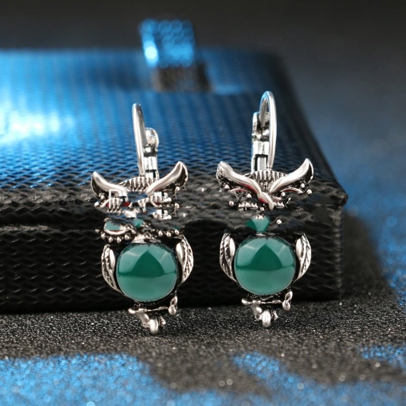 Owl Earrings Creative Jewelry Set-Jewearrings