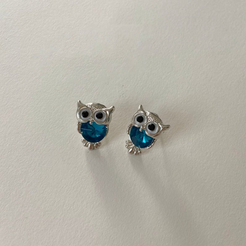 Owl Earrings European And American Style-Jewearrings