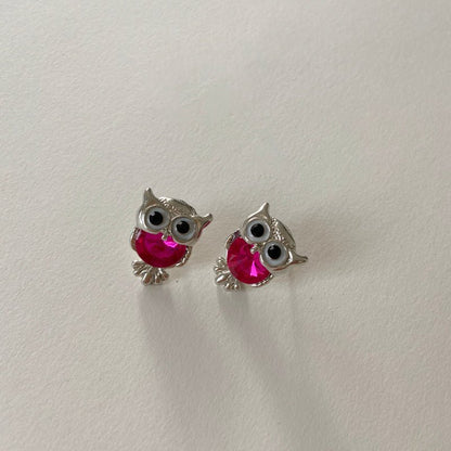 Owl Earrings European And American Style-Jewearrings