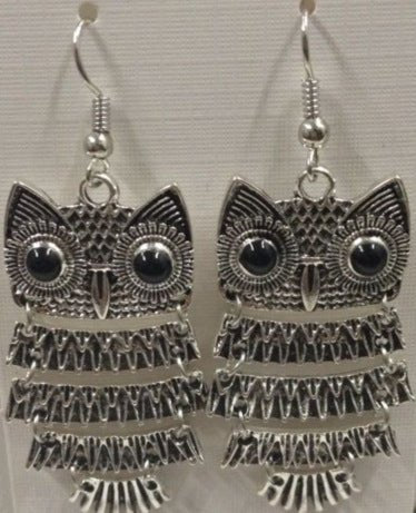 Owl Earrings Retro Knotty Earrings-Jewearrings