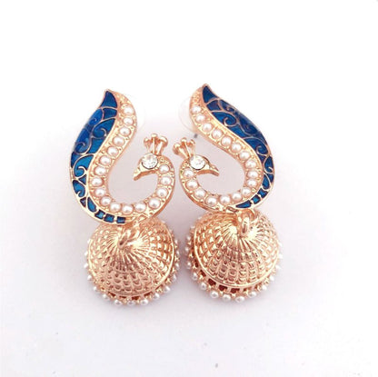 Peacock Earrings Lantern-Jewearrings