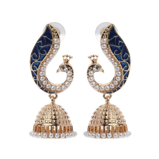 Peacock Earrings Lantern-Jewearrings