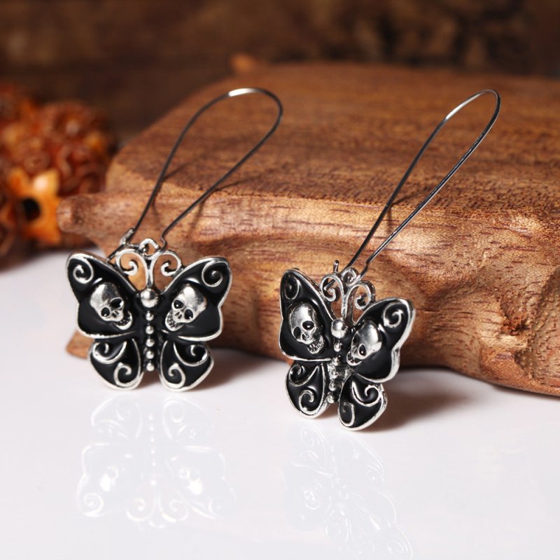 Pearl Flower Earrings Butterfly Earrings-Jewearrings