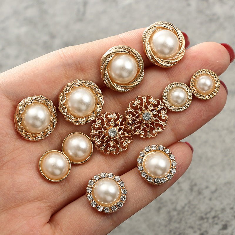 Pearl Flower Earrings Cross-border-Jewearrings