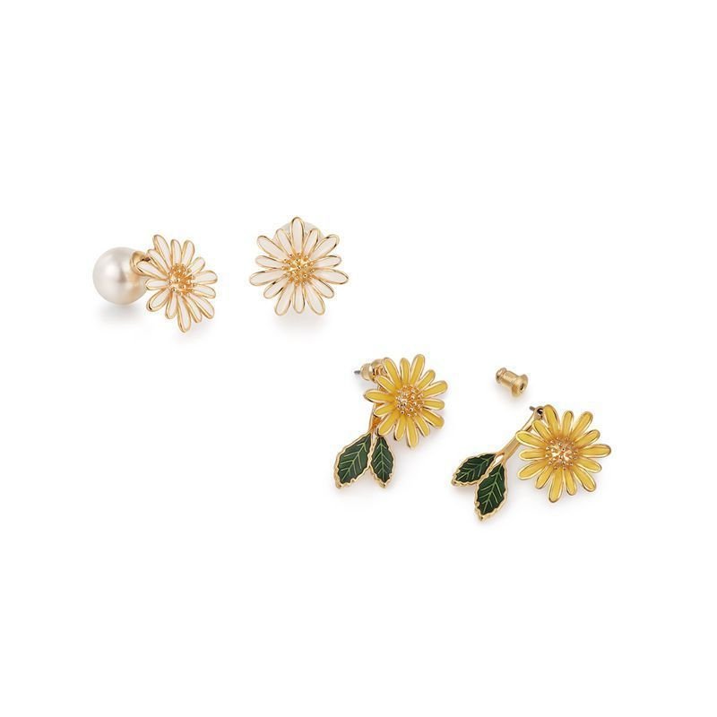 Pearl Flower Earrings Daisy-Jewearrings