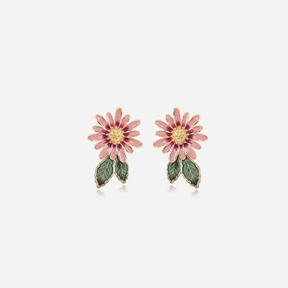 Pearl Flower Earrings Daisy-Jewearrings