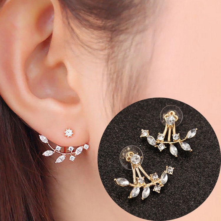 Pearl Flower Earrings Daisy Pearl Earrings-Jewearrings