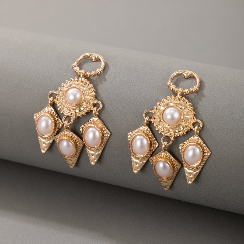 Pearl Flower Earrings - Fashion-Jewearrings