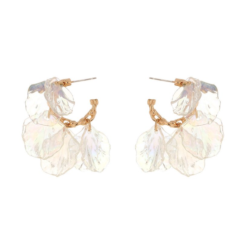 Pearl Flower Earrings Ins Temperament-Jewearrings