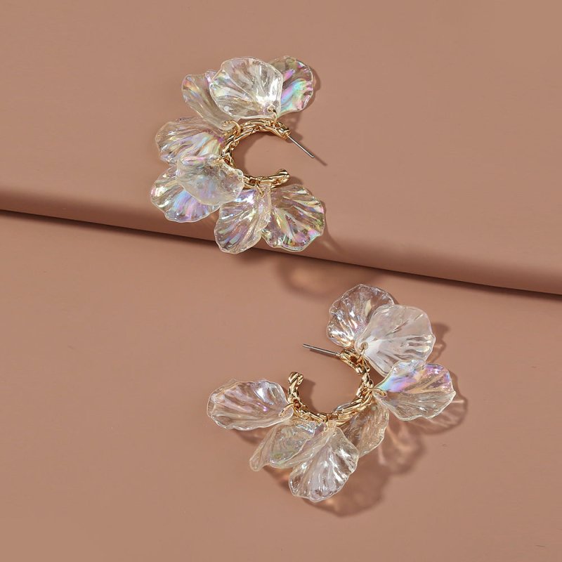 Pearl Flower Earrings Ins Temperament-Jewearrings