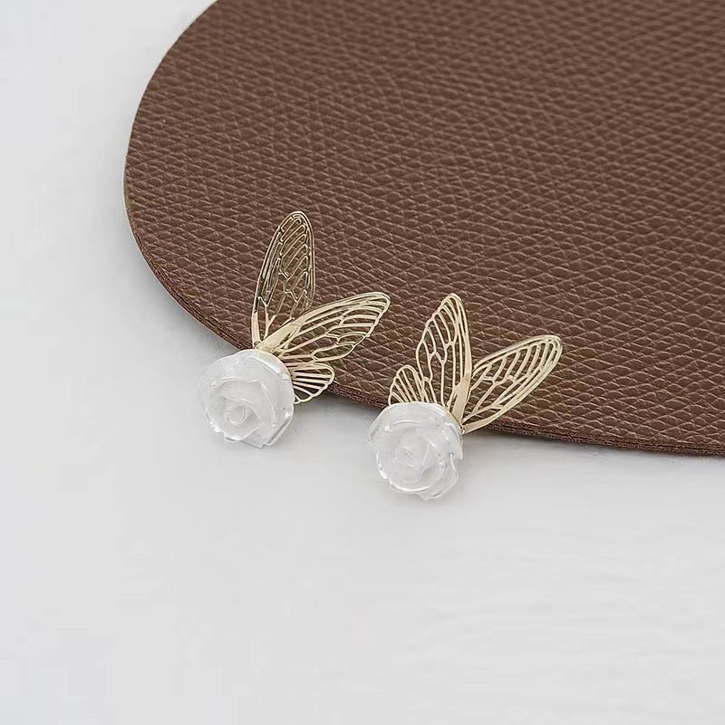 Pearl Flower Earrings Moonlight-Jewearrings