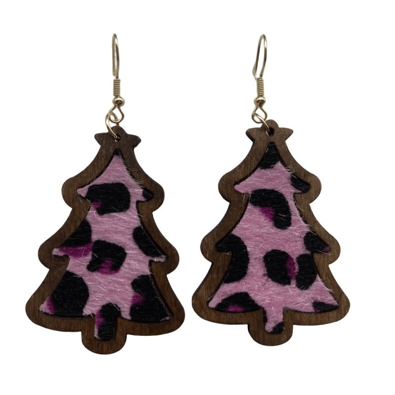 Popular Christmas Tree Long Pumpkin Earrings-Jewearrings