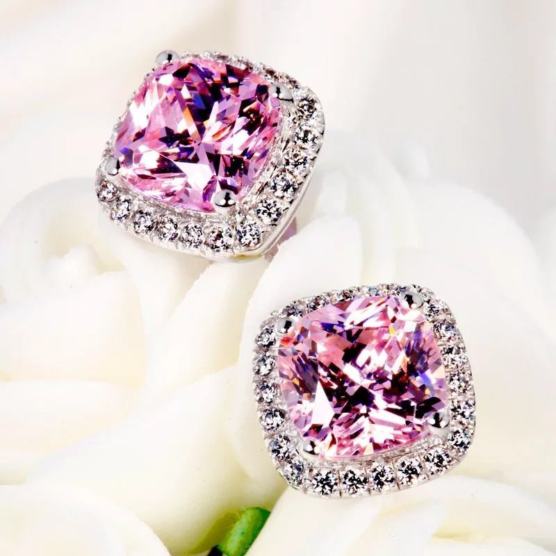 Real Diamond Earrings European And American Retro-Jewearrings