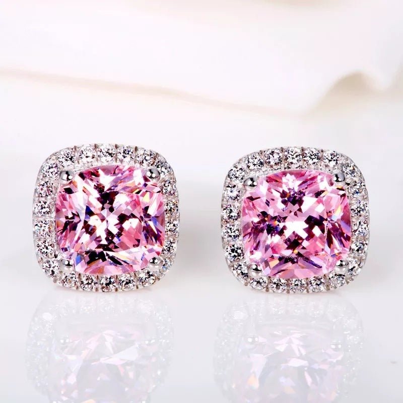 Real Diamond Earrings European And American Retro-Jewearrings