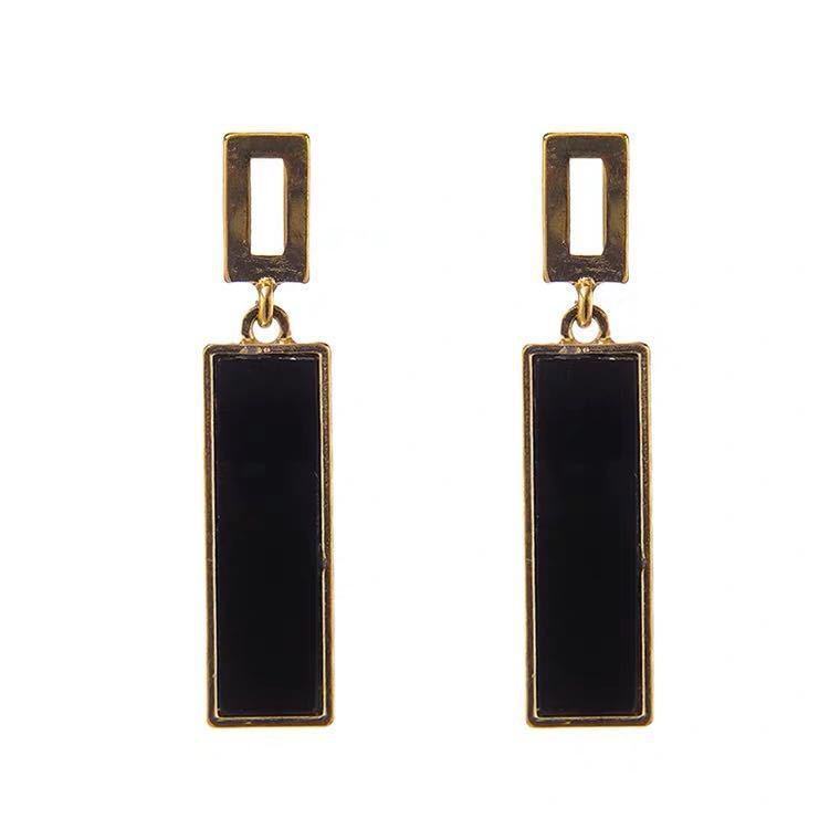 Rectangle Earrings South Korea-Jewearrings