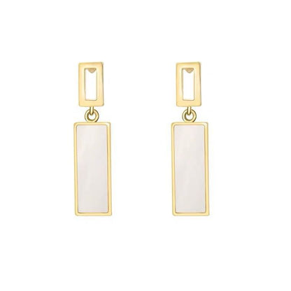 Rectangle Earrings South Korea-Jewearrings