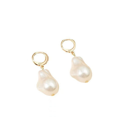 Retro Baroque Pearl Tassel Earrings-Jewearrings