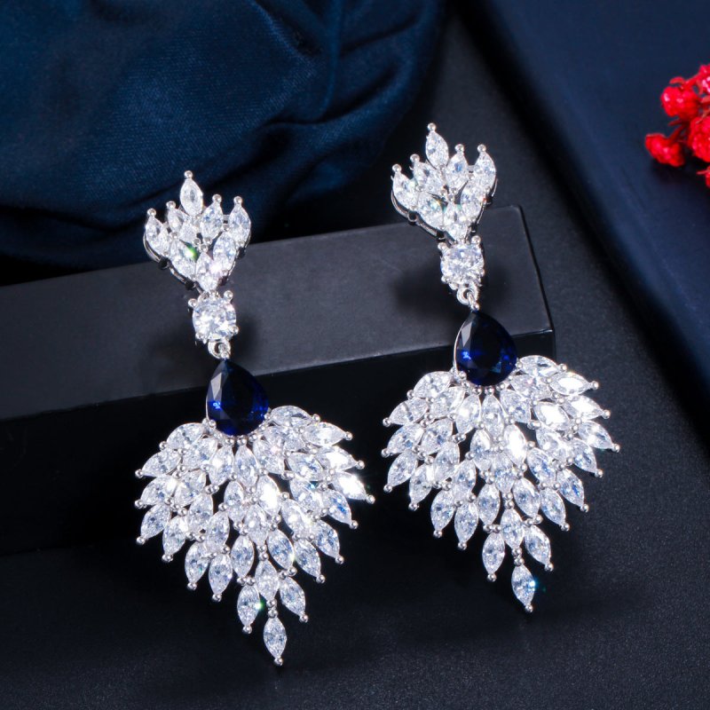 S925 Silver Needle European And American Style Jewelry Long Earrings-Jewearrings