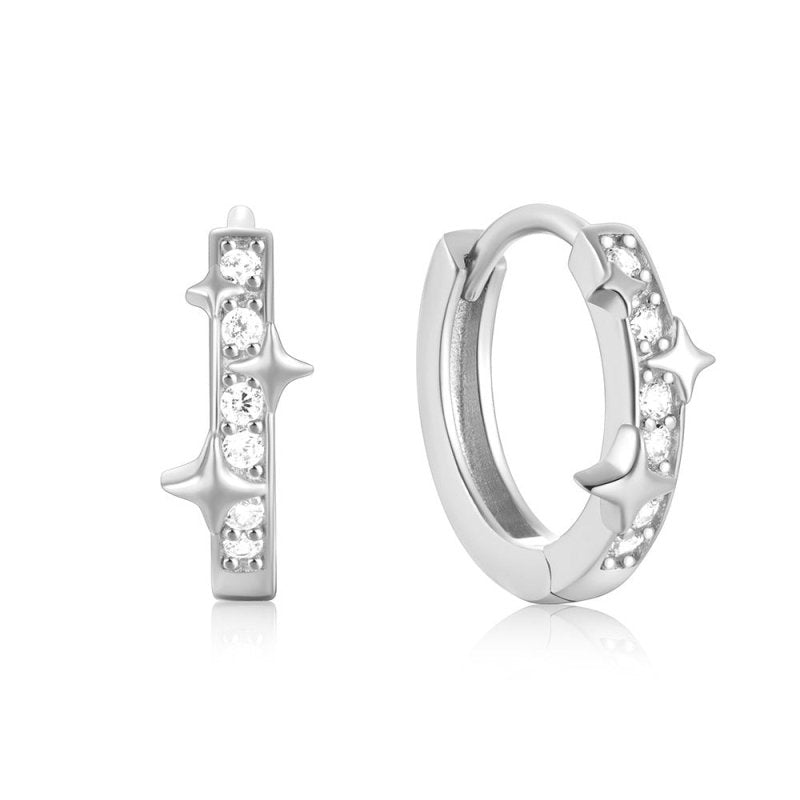 S925 Sterling Silver Fashion Diamond XINGX Earrings-Jewearrings