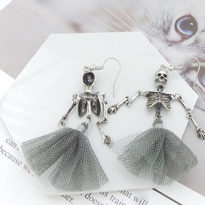 Skull Earrings Fashion Personality Human-Jewearrings