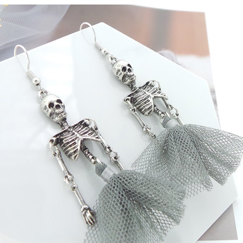 Skull Earrings Fashion Personality Human-Jewearrings