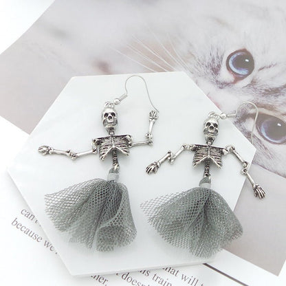 Skull Earrings Fashion Personality Human-Jewearrings