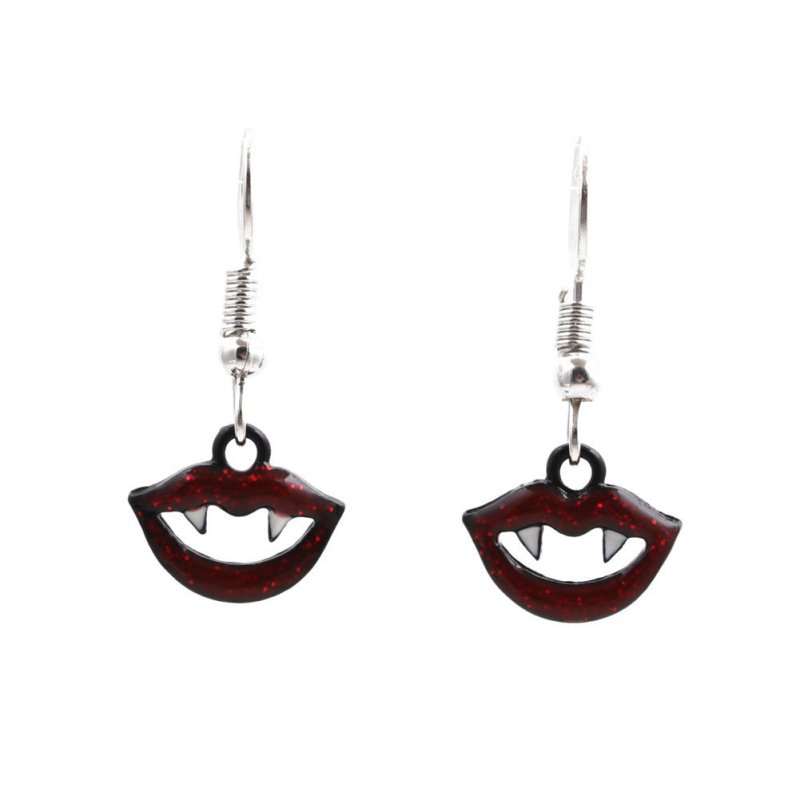 Skull Earrings Halloween Female Ghost-Jewearrings