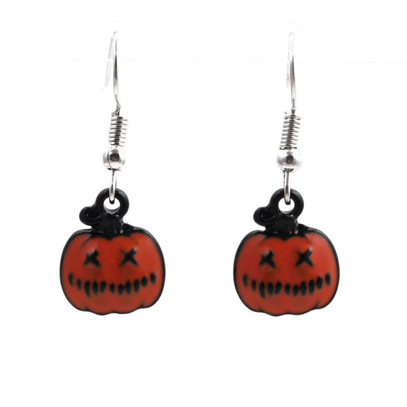 Skull Earrings Halloween Female Ghost-Jewearrings