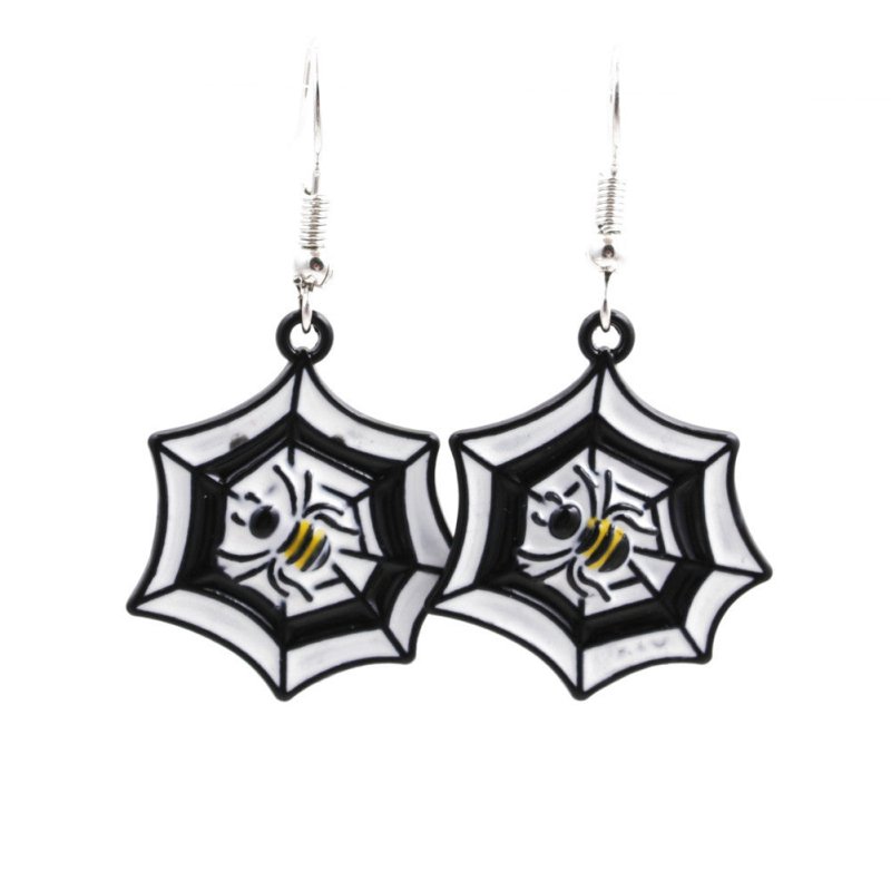 Skull Earrings Halloween Female Ghost-Jewearrings